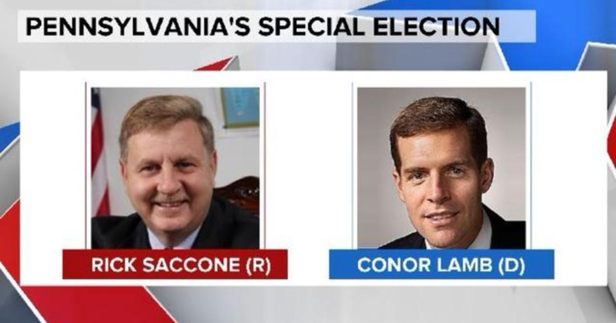 Special Election in Pennsylvania-Lamb-vs-Saccone